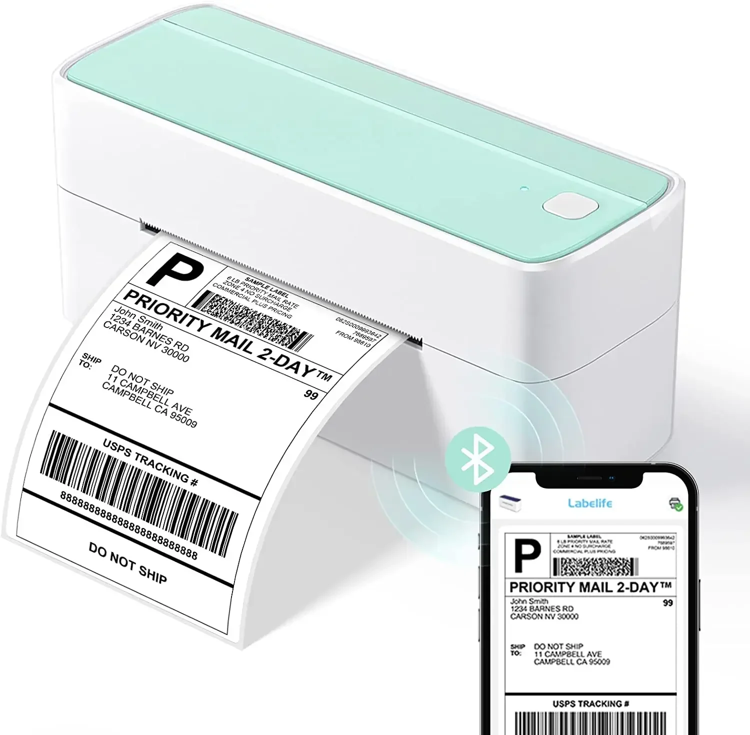 Commercial Printer - Термобумага для этикеток 4x6, коммерческого класса,