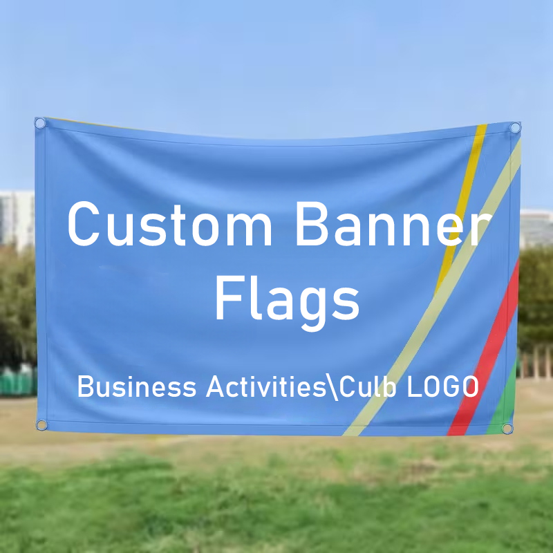 Commercial Printing Companies - Флаг-баннер на заказ с персонализированным логотипом