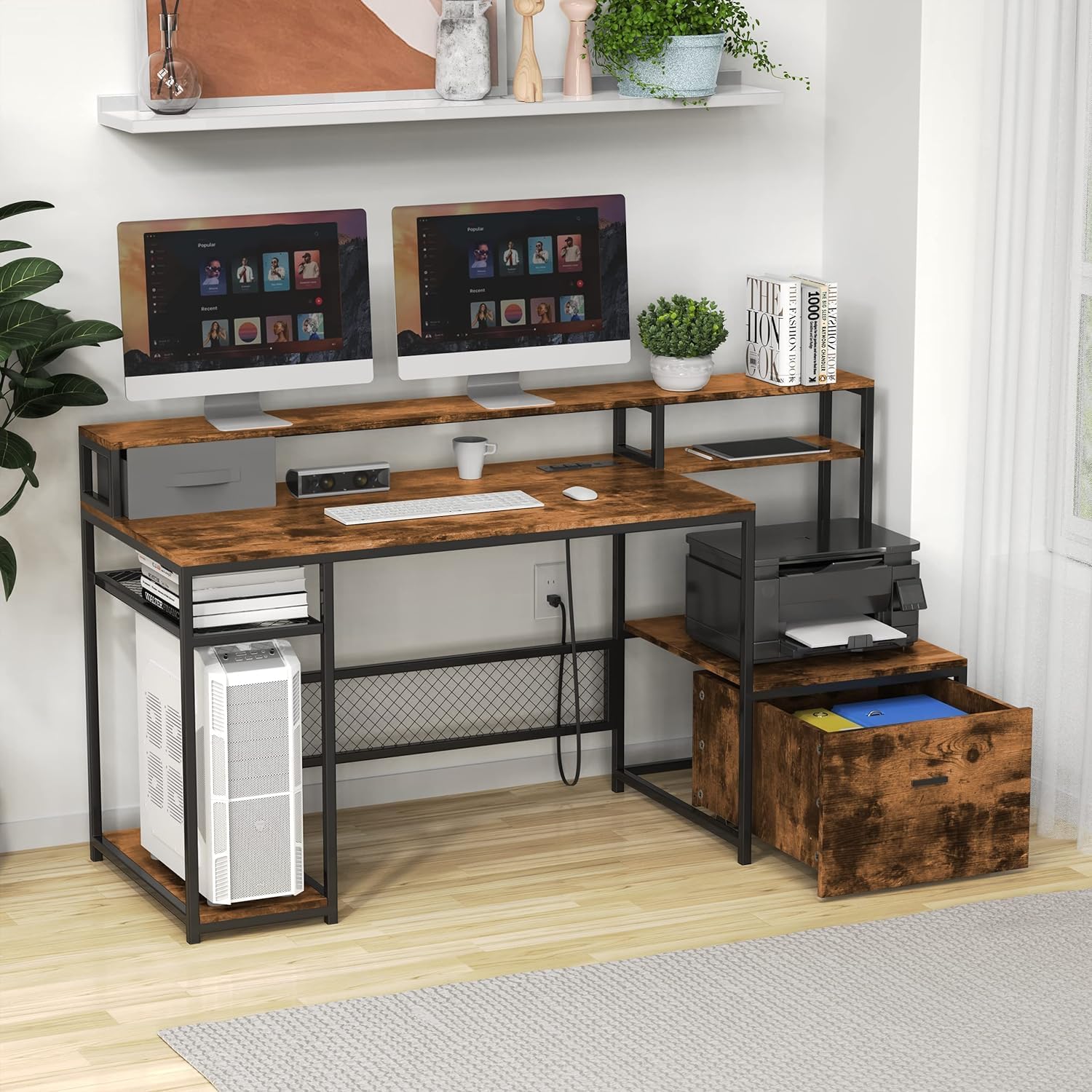 Современный компьютерный стол  – обзор и цена Commercial Printer