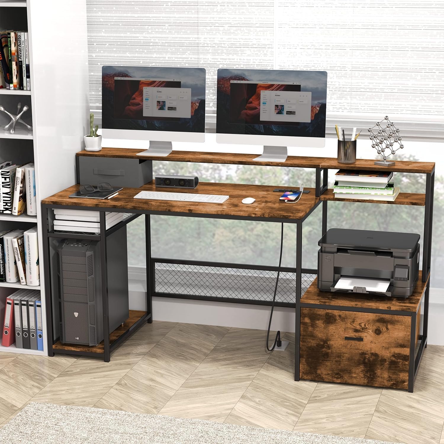 Современный компьютерный стол  – обзор и цена Commercial Printer