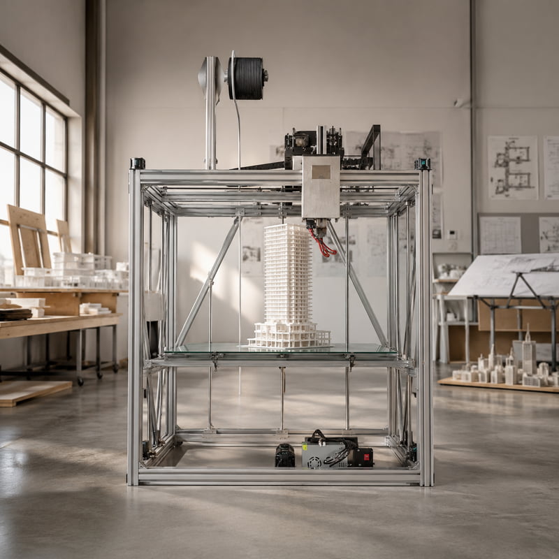 Надежный широкоформатный 3D-пр – обзор и цена Commercial Printer